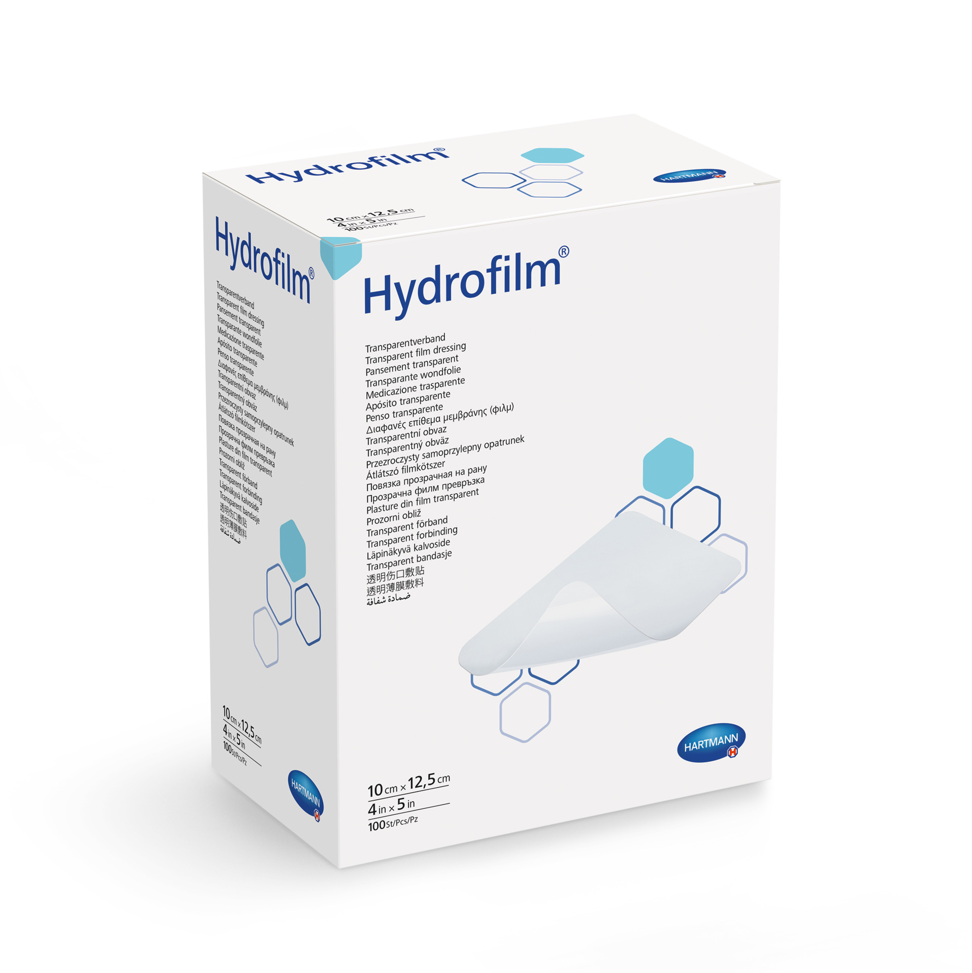 Hartmann Hydrofilm - Steriler Transparenter Folienverband, keim- und wasserdicht