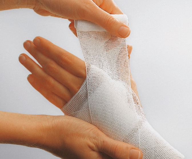 Mollelast, steril einzeln eingesiegelt - Elastische Fixierbinde