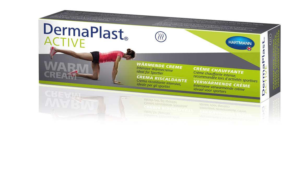 Hartmann DermaPlast Active Warm Cream – intensive Wärmecreme aus pflanzlichen Extrakten