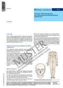Patientenaufklärungsbögen Sk19 - 50 Bögen für das Entfernen von Osteosynthesematerial