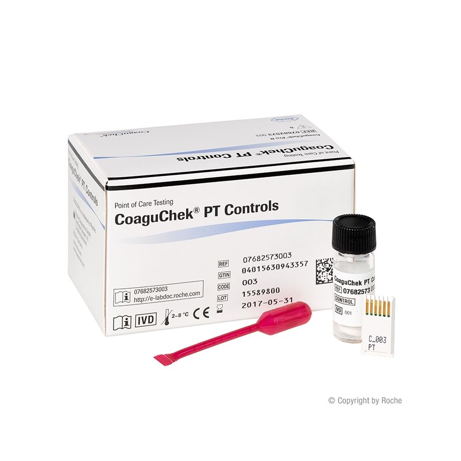 Kontrollen für CoaguChek Pro II  - aPTT oder PT Controls