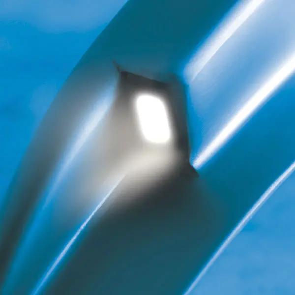 Kaltlichtspatel aus Edelstahl - Macintosh
