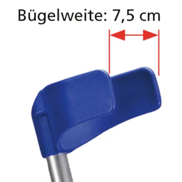 Gehstütze für Kinder - Besonders farbenfrohes Design, per Druckknopf höhenverstellbar