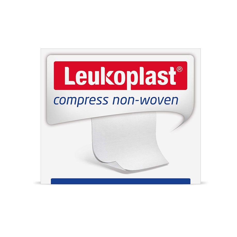 LEUKOPLAST compress non-woven - Vlieskompressen unsteril, 4-fach/6-fach, latexfrei