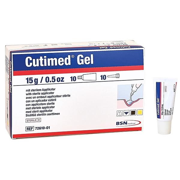 Cutimed Gel - Hydrogel für Chronische Wunden, Gewebeschonendes Verfahren zur Wundreinigung