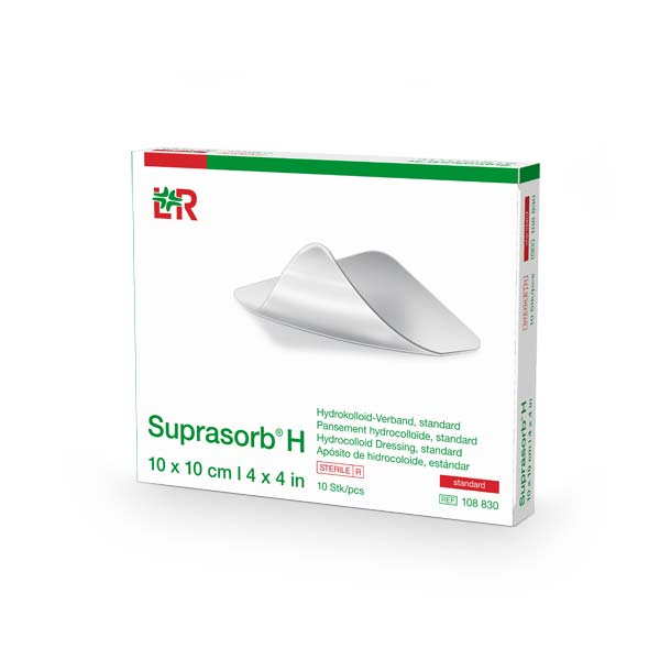 Suprasorb H Hydrokolloid Verband - Hypoallergen, Tragbar bis 7 Tage, versch. Größen