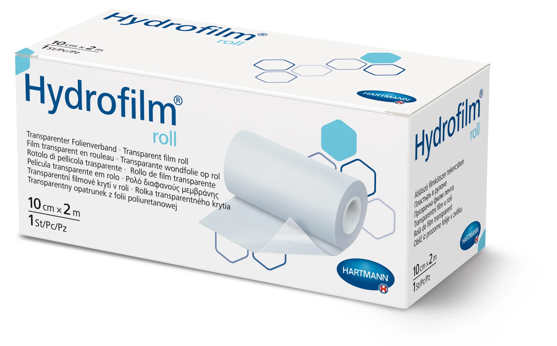 Hartmann Hydrofilm roll - Wasserdichter und Transparenter Folienverband, Atmungsaktiv