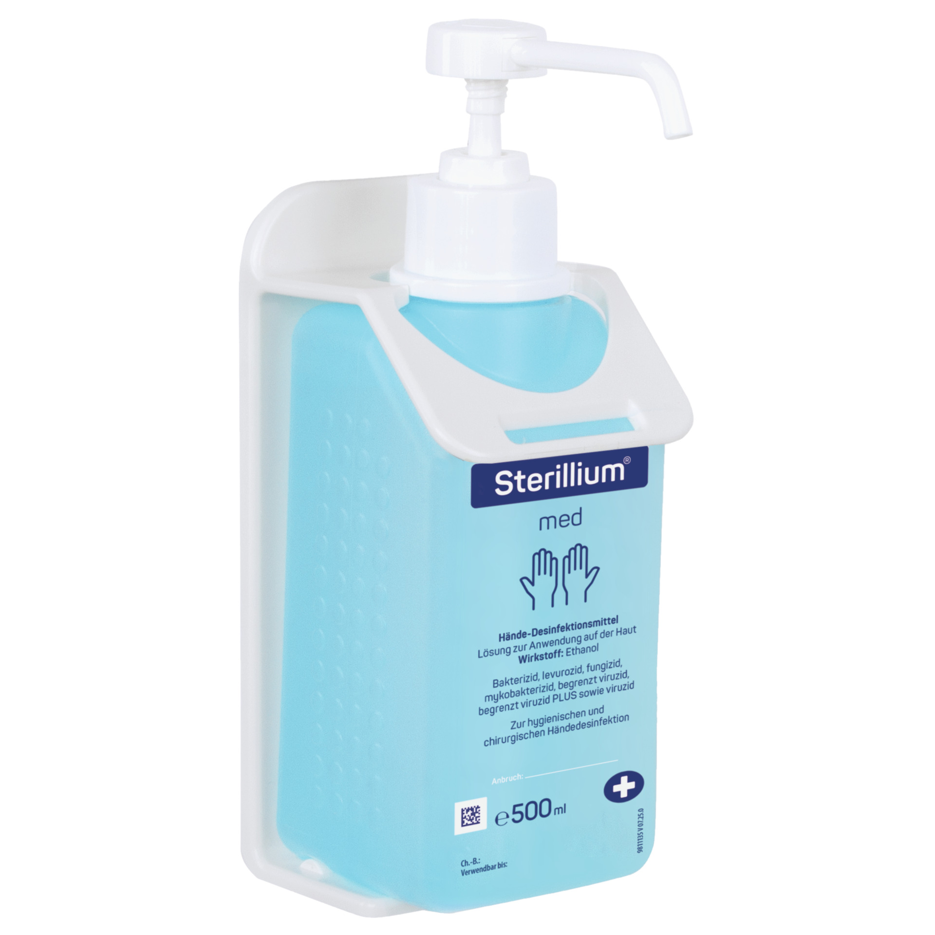 Hartmann Wandhalter Plus - Aus Kunststoff für 350/500 ml Bode-Flasche