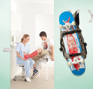 Delta-Lite Conformable - 10 cm x 3,6 m, Sehr gut geeignete Binde für rigide Castverbände