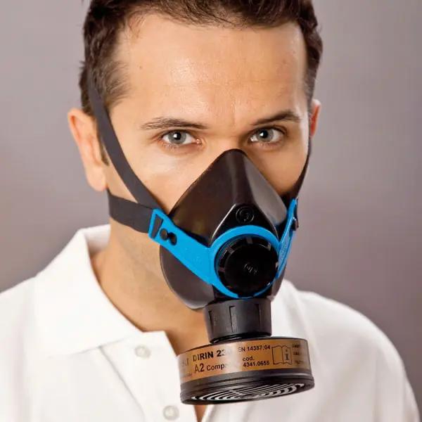 Atemschutz-Halbmaske Colorex Basic A2 -  Schutz gegen organische Gase und Dämpfe