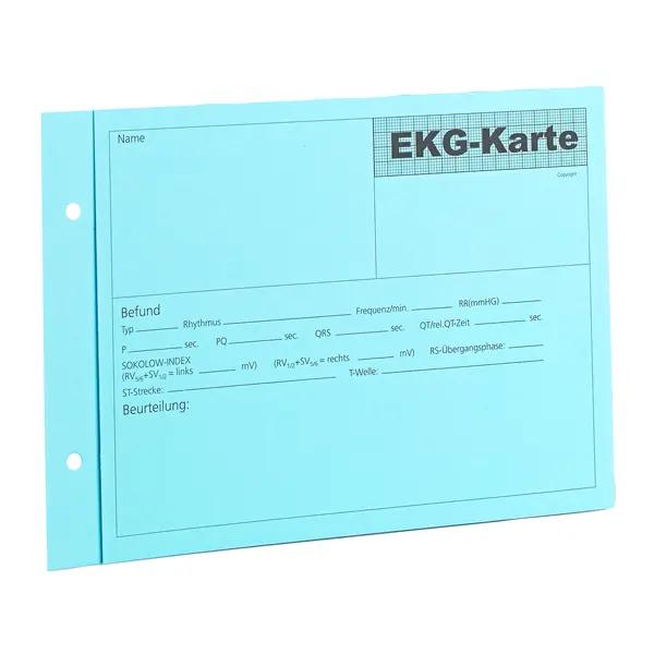 EKG Karteikarten für für 1 bis 3 Ableitungen