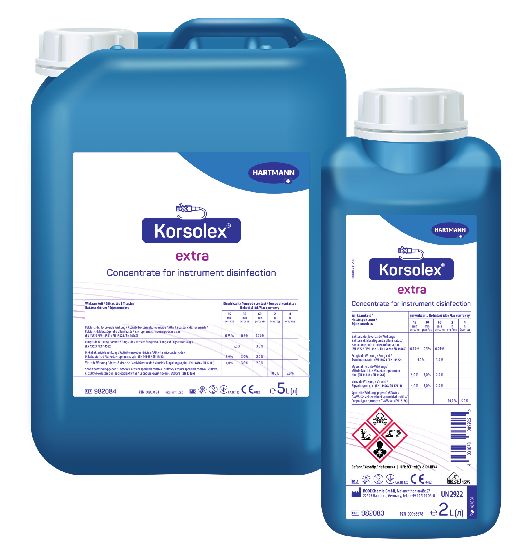 Hartmann Korsolex extra - Aldehydisches Desinfektionsmittel