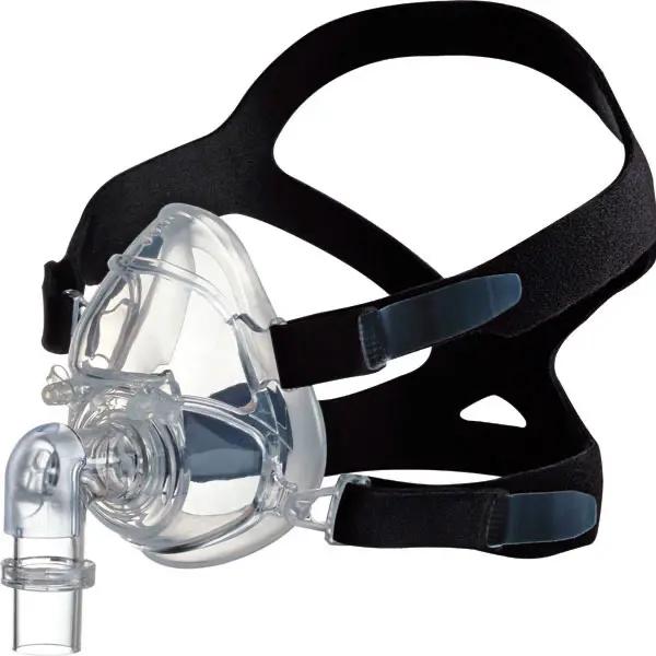 CPAP Therapie Beatmungsmasken Silikon - Nasenmaske mit Neopren-Kopffixiersystem