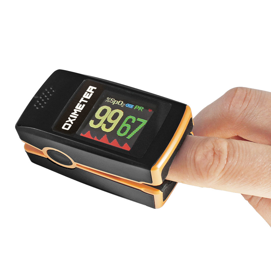 Fingerpulsoximeter PC 60E - Mit automatischer Alarmfunktion