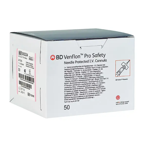 Venflon Pro Safety Sicherheits-Venenverweilkanülen - Mit Zuspritzventil