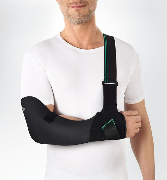 Cellacare Gilchrist Sling Classic - Schultergelenkorthese, schwarz/grün