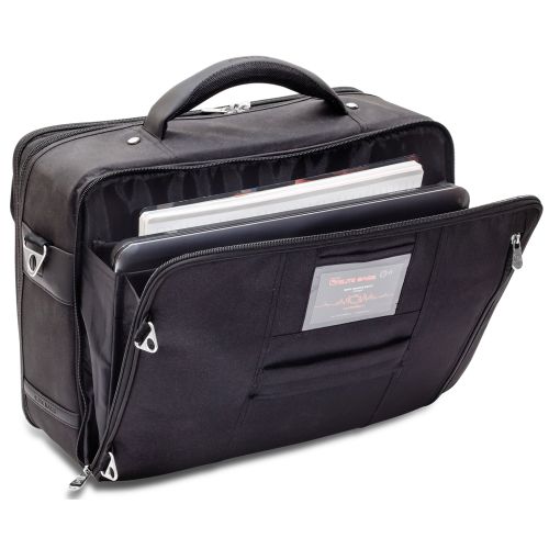 DOCTORS Arzttasche, schwarz - Polyester, 40 x 30 x 16 cm, Volumen ca. 18,5 Liter