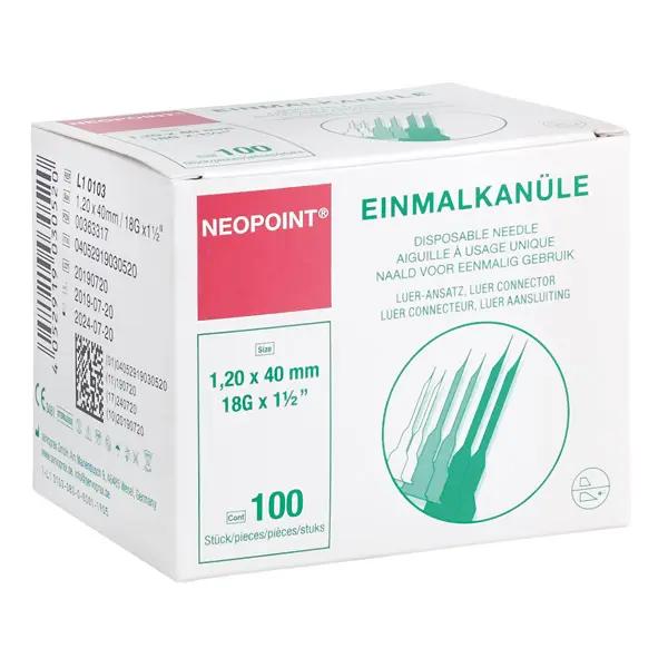 Neopoint Einmalkanülen - Einzeln steril verpackt