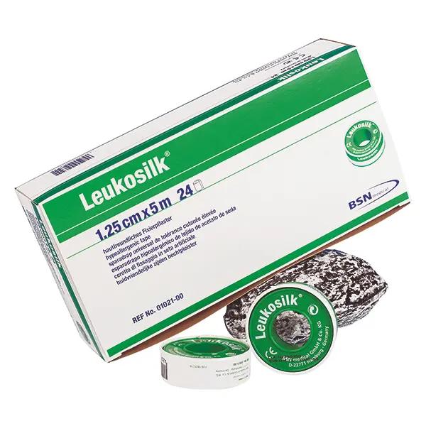 Leukosilk - Rollenpflaster aus Kunstseide