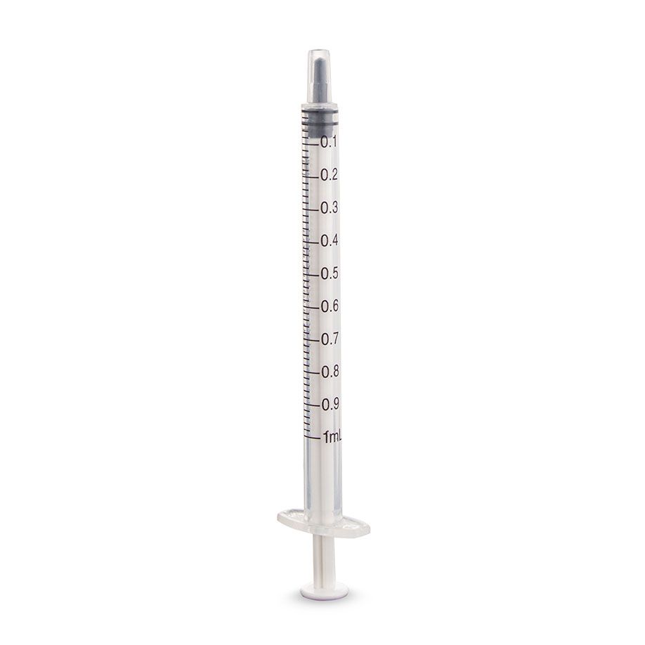 DISPOMED-Einmal-Spritzen 1ml Tuberkulin ohne Kanüle - 100 Stück