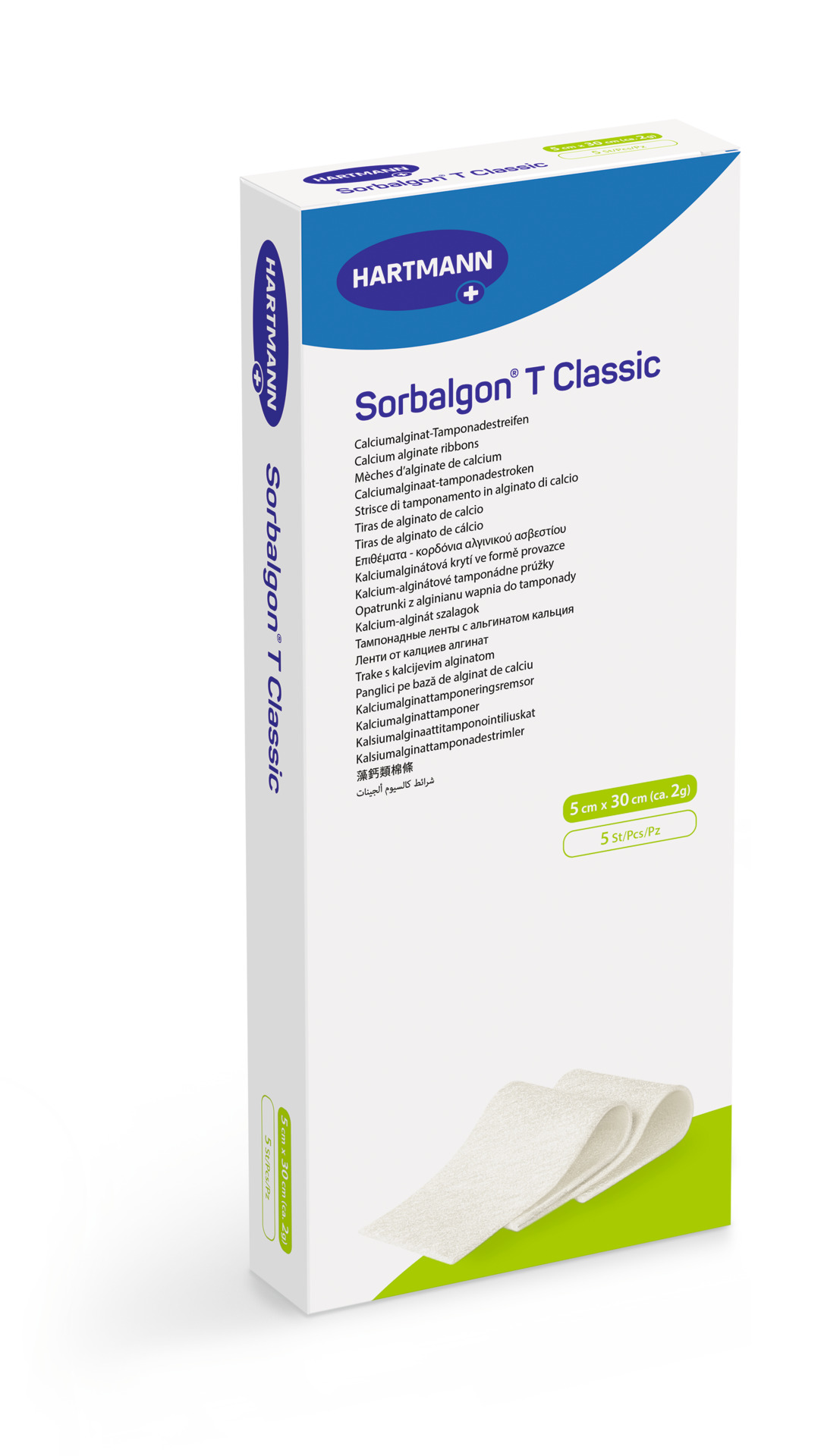 Hartmann Sorbalgon T Classic - Calciumalginat-Kompresse für tiefe Wunden