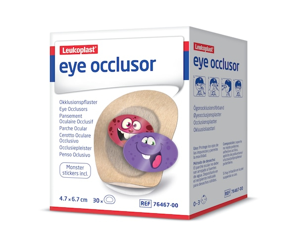 Leukoplast eye occlusor - Augenokklusionspflaster für Kinder und Kleinkinders