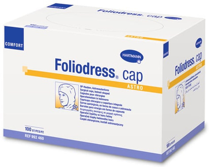 Foliodress Cap Comfort Astro - OP Hauben in Helmform mit langen Kinnbändern