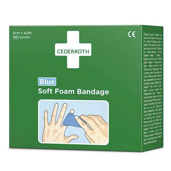 Cederroth Soft Foam Bandage - wasserfester Schnellverband, leicht anwendbar