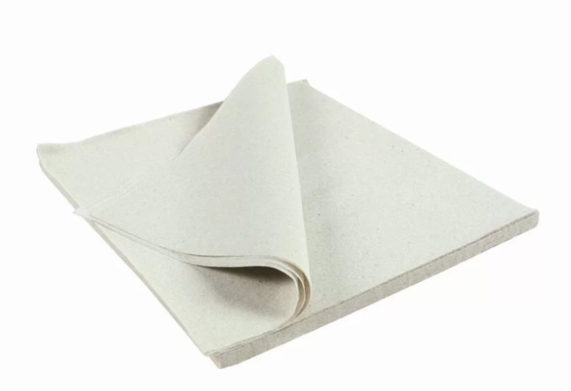 Lagenzellstoff - 20x30 cm, ungebleicht aus 100% Recycling–Zellstoff, lose Lagen