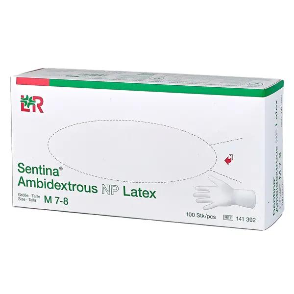 Sentina Ambidextrous - Puderfreie, unsterile Latex-Untersuchungshandschuhe