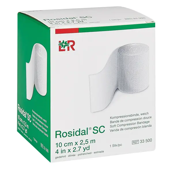 Rosidal SC Kompressionsbinde, weich Lohmann & Rauscher - Zum Schutz der Haut