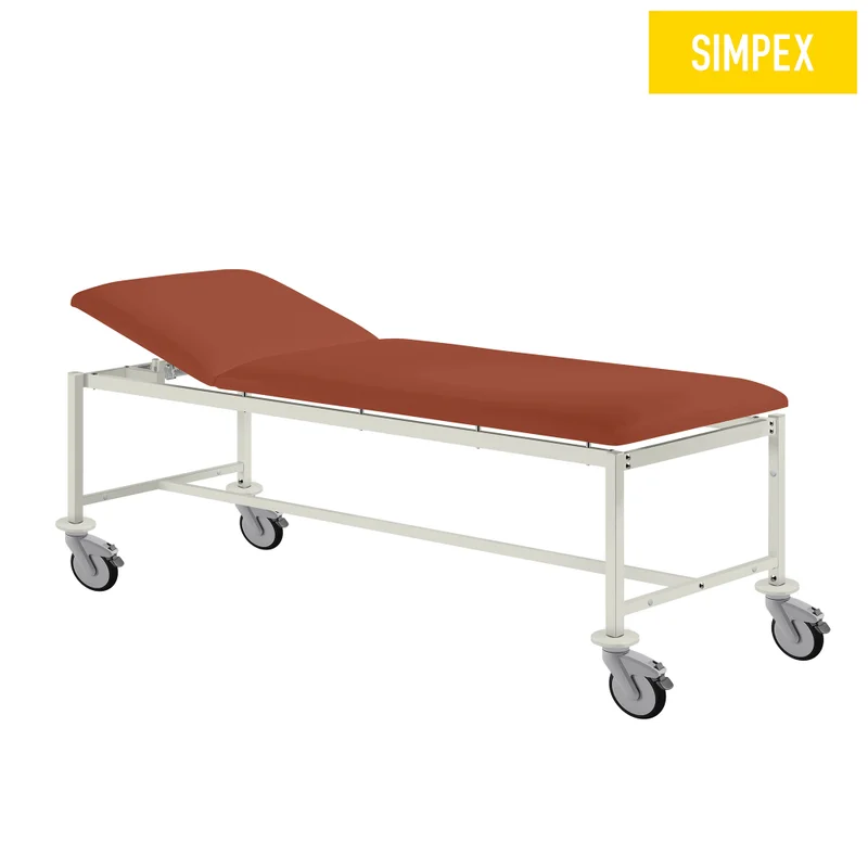 MEDI-LUX Mobil Multifunktionsliege, Polster Classic - Breite 80cm, Mit Rollen, Lederimitat