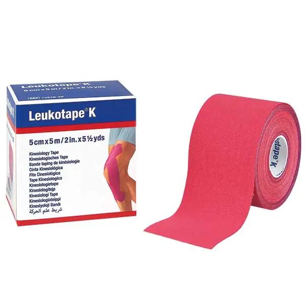 Leukotape K - elastische Klebebinde für volle Beweglichkeit der Patienten in 6 Farben