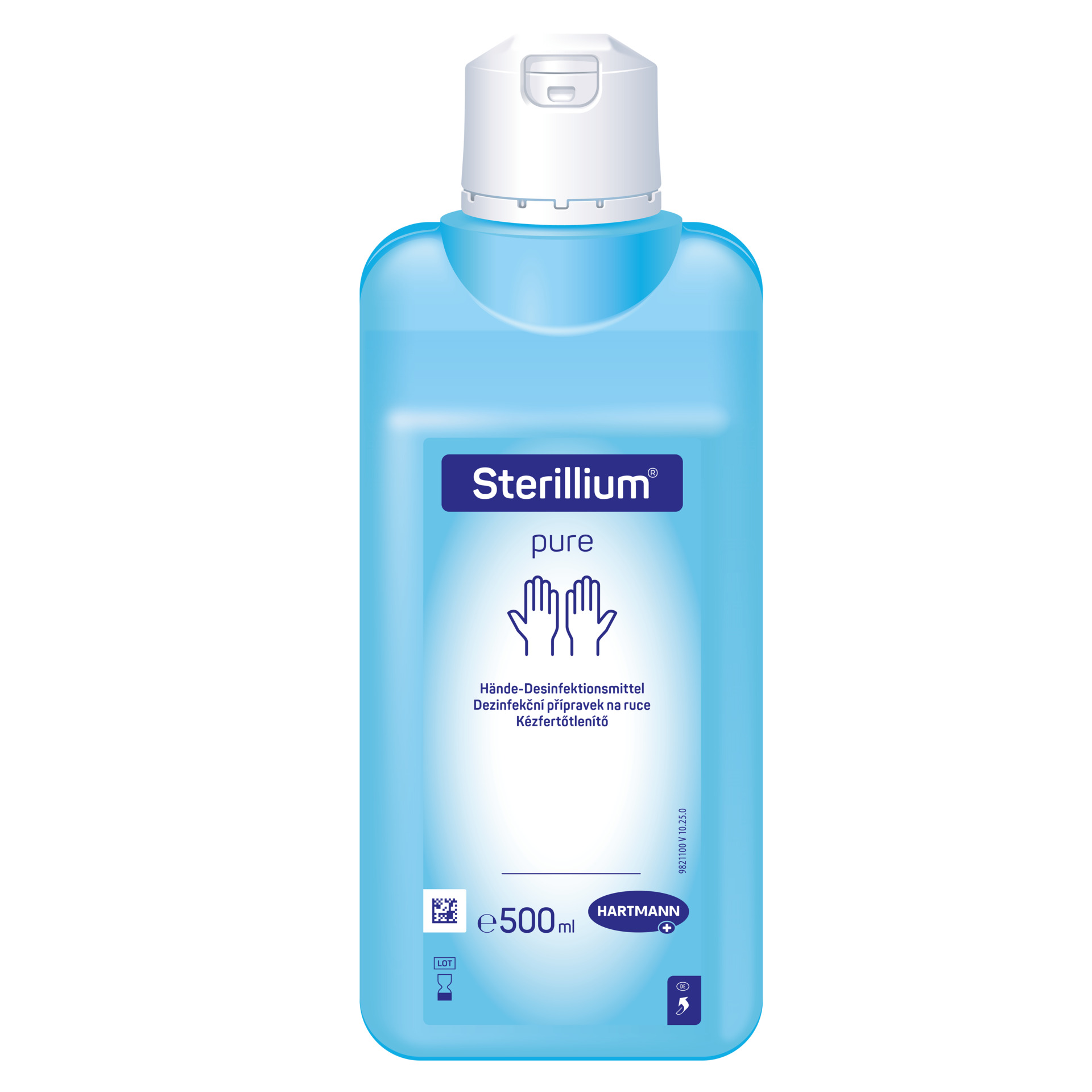 Hartmann Sterillium pure - Hände-Desinfektionsmittel Ohne Farb- und Parfümstoffe