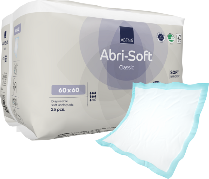 Abena Abri-Soft Classic - Einwegunterlage mit optimalem Auslaufschutz