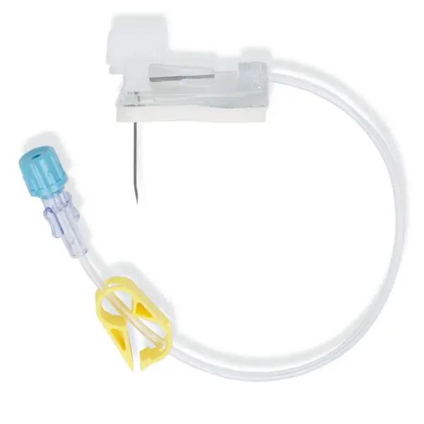 Gripper Plus Sicherheits-Portnadeln ohne Y-Stelle mit transparentem Sichtfenster
