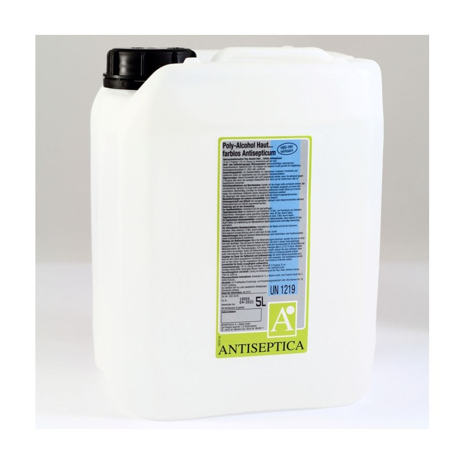 Poly-Alcohol - Farbloses Haut-Antisepticum