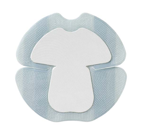 Biatain Silikon Ferse, 18 x 18 cm - Schaumverband sanft haftend