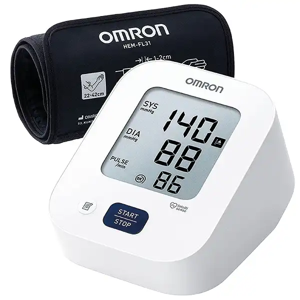 OMRON M2 Comfort - Oberarm-Vollautomat-Blutdruckmessgerät mit Intelli Wrap Manschette