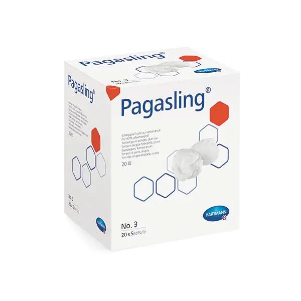 Pagasling Schlinggazetupfer -  aus reinem Verbandmull, steril/unsteril, 20-fädig