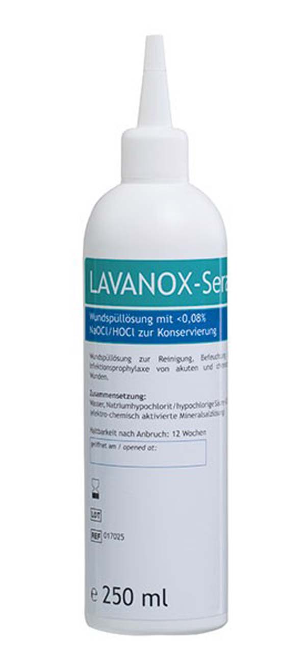 Lavanox Wundspüllösung  250 ml - Infektionsprophylaxe in der Wunde