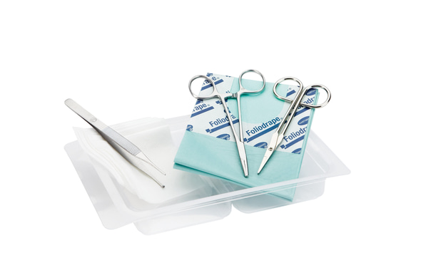 Mediset Naht-Set Nr. 12 - Sterile Einmal-Sets für die Wundnaht