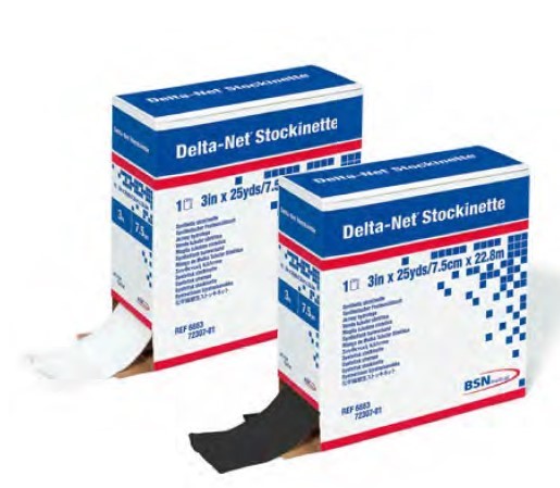 Delta-Net Stockinette - Synth. Trikotschlauchverband zur Unterpolsterung