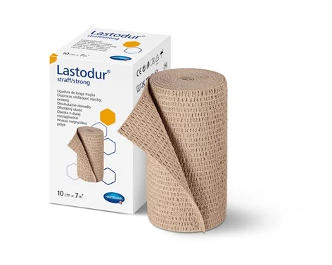 Lastodur straff/strong - dauerelastische Langzugbinde für starke Kompression, 180% Dehnbar