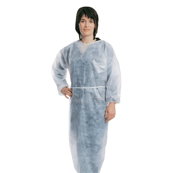 Hartmann Foliodress S white - Einmal-Schutzkittel in weiß 122 cm
