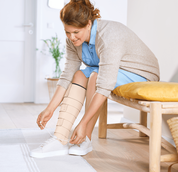 ReadyWrap Unterschenkelelement - Medizinisches Adaptives Kompressionssystem, latexfrei