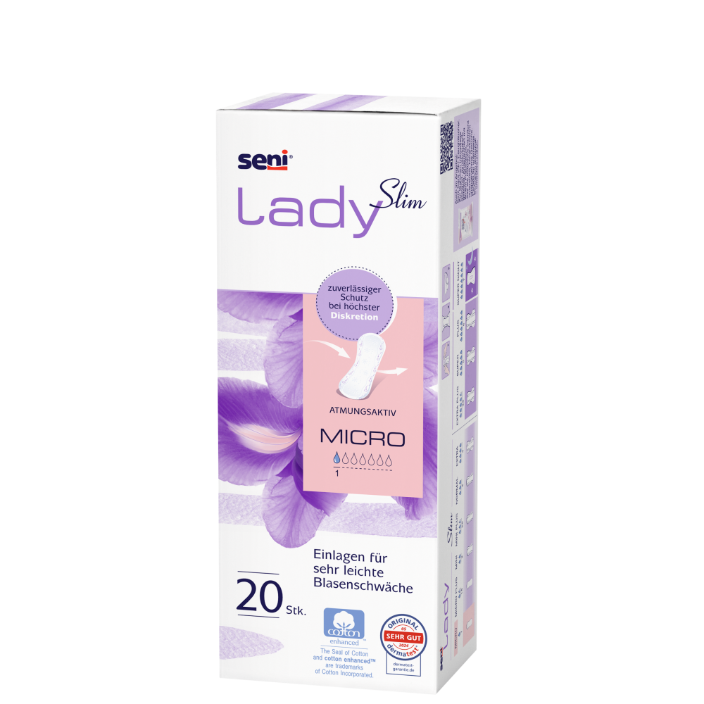 Seni Lady Slim Micro,  20 Stück - Inkontinenzeinlagen