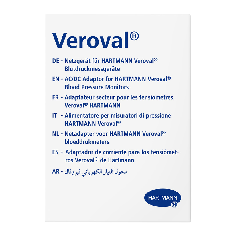 Hartmann Veroval Netzadapter - Kompatibel mit Veroval Oberarm-Gerät