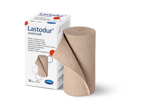 Lastodur weich/soft - dauerelastische Langzugbinde mit gut dosierbarer Kompression