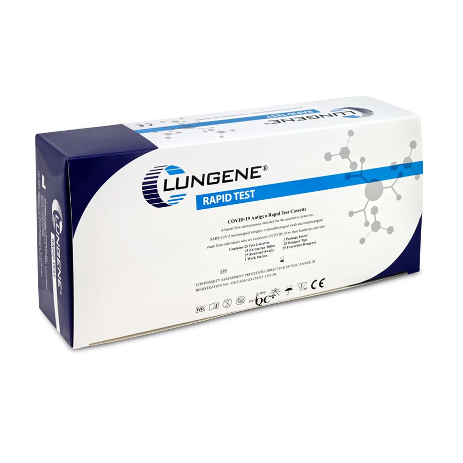 Clungene 25 prof Covid-19 Rapid Antigen - Schnelltest zum Nachweis von Covid-19-Antigen